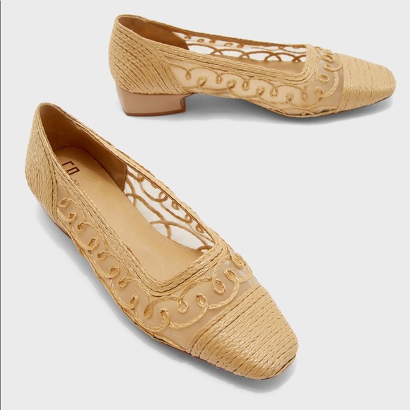 NWT Miista raffia shoes - Picture 3 of 3